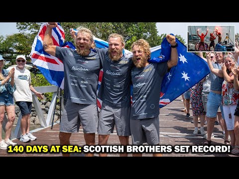 Maclean Brothers Row Across Pacific in Record 139 Days | NewsDrift