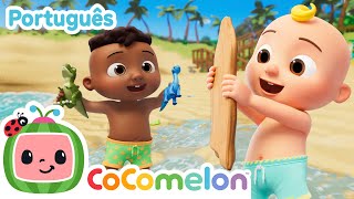 ⭐NOVO⭐ Uma Brincadeira na Praia | CoComelon Brasil | Músicas Infantis em Português
