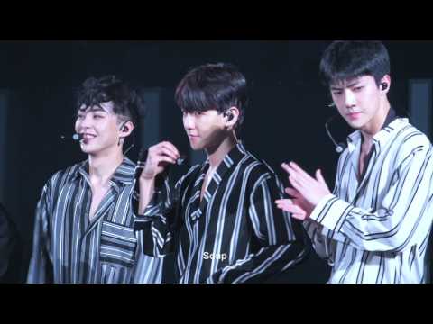 170805 SMTOWN IN HK - ment BAEKHYUN focus