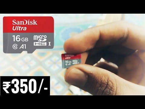 Sandisk ultra 16 gb memory card