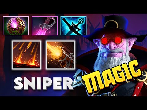 MAGIC Sniper Mid Turns Into A SPELL CASTER