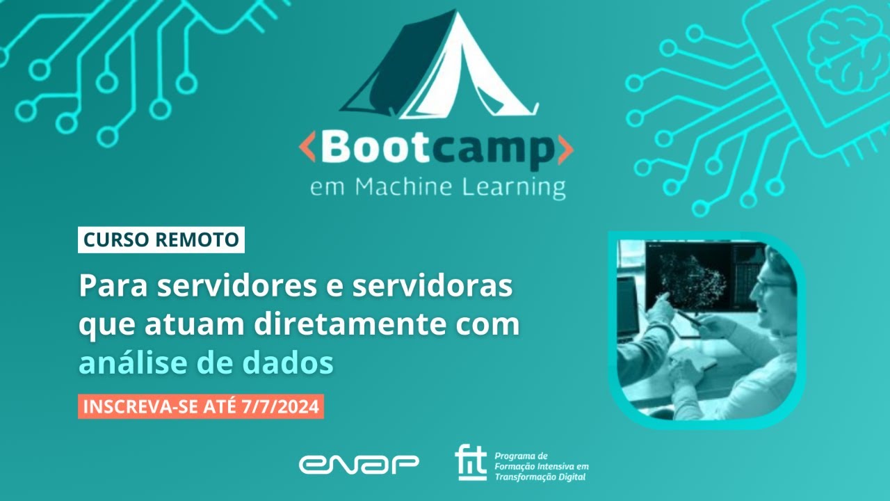 Lançamento do curso Bootcamp em Machine Learning
