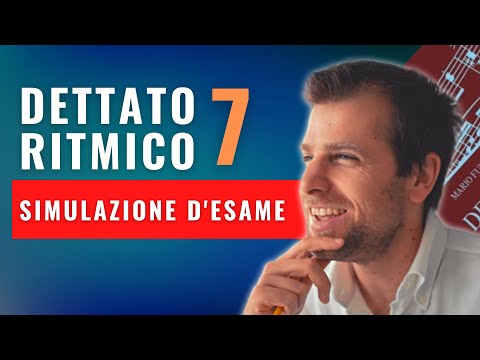 Dettato Ritmico N°7 M. Fulgoni: simulazione d'esame 2026