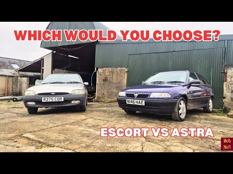 Grudge Match! Astra F Vs Escort Mk6 - this surprised me