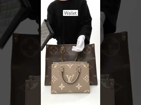 What fits inside the Louis Vuitton Onthego GM?