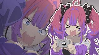 【手描き】下ネタで幽霊を遠ざけようとするヴィヴィちゃん【綺々羅々ヴィヴィ/ホロライブ切り抜き】