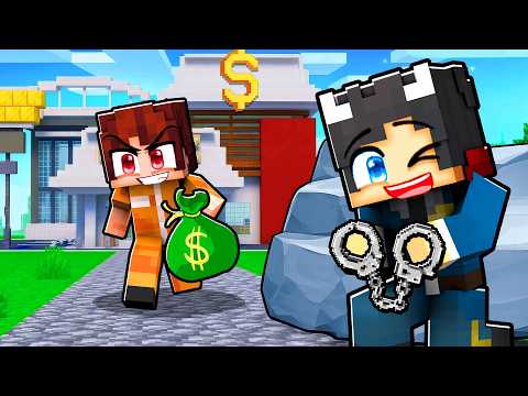 Jeg Lever Som Politi En Hel Dag I Minecraft!