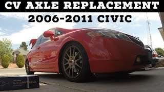 A Guide to Replacing the CV Axle Shaft on Your 2002-2016 Honda Civic ...