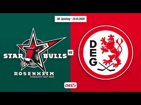 38. Spieltag DEL2 | Starbulls Rosenheim vs. Düsseldorfer EG | Game Highlights