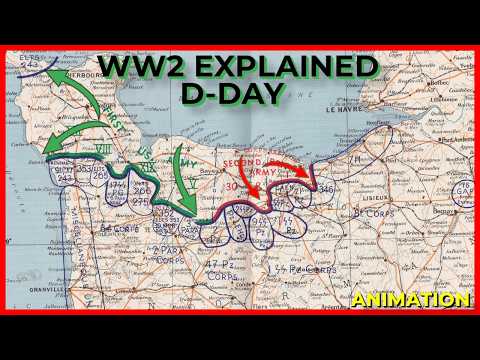 D-Day Explained: Epic Animated Battle of Normandy | June 6, 1944 WWII Documentary