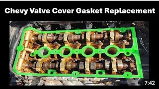 How to replace valve cover gasket on Chevy Aveo 2004-2009