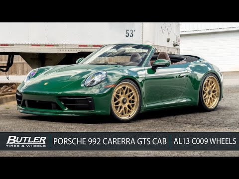 Porsche 992 911 Carrera GTS Cab | 22in AL13 C009 Wheels | Butler Tire