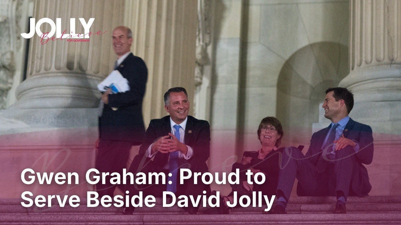 Gwen Graham – Proud to serve beside David Jolly