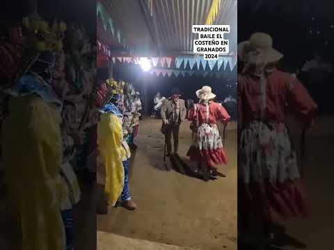 Tradicional Baile el Costeño en Granados