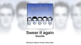 Download lagu Westlife - Swear it Again (Stereo Karaoke) mp3
