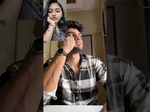 Dhamki de di drum wali#love #couple #relationship #videocall #girlfriend #fight #coupleseries #short