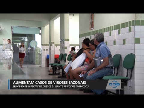 Número de infectados por viroses sazonais cresce em período chuvoso 09 02 2023