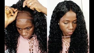 HOW I STYLE MY EVERYDAY SIMPLE WIG FOR BEGINNERS USING GEL - FT MYFIRSTWIG COM