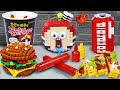 LEGO PRISON MUKBANG How Red Apple Survive Three Day IN JAIL Lego Food