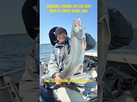 AMAZING Lake Trout Fishing at Frontier Lodge on the East Arm of Great Slave Lake