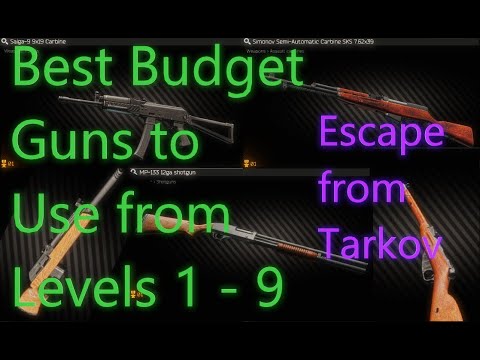 Best Budget Guns to Use from Levels 1 through 9 and Beyond - Escape from Tarkov