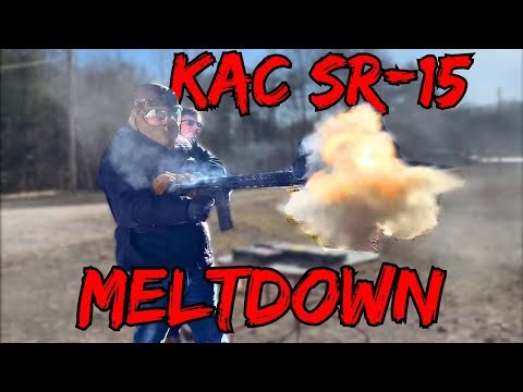Knights Armament SR-15 Meltdown (Catastrophic Failure)