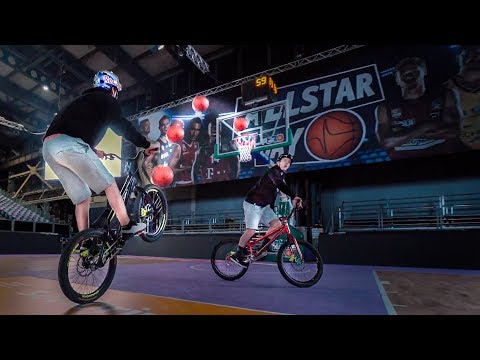 Epic Basketball Trickshots on a Bike |SickSeries#41