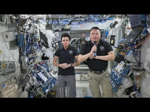 Astronauts Kjell Lindgren and Jessica Watkins Answers Colorado Student Questions - Aug. 31, 2022