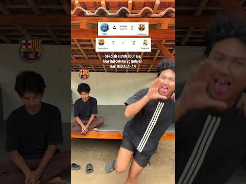 Seporsi kekalahan BARCA #trending #shorts #fyp #lucu #ompedvisual