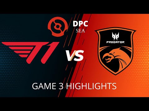 75 minutes intense game 3 Highlights tnc vs t1 dpc winter league (sea)
