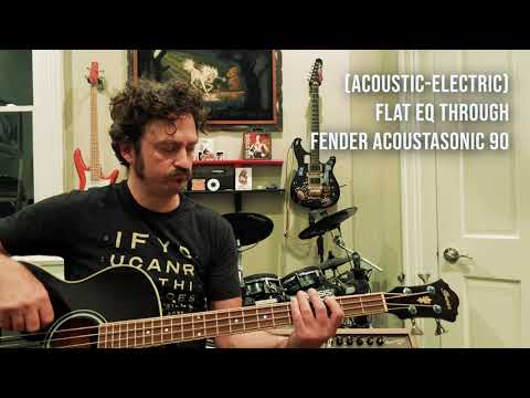 IBANEZ AEB5E-BK 4-STRING ELECTRIC-ACOUSTIC BASS GUITAR WITH A PADDED GIG BAG image 7