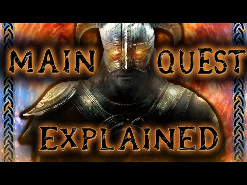 Skyrim Main Quest EXPLAINED in 12 Minutes - Elder Scrolls