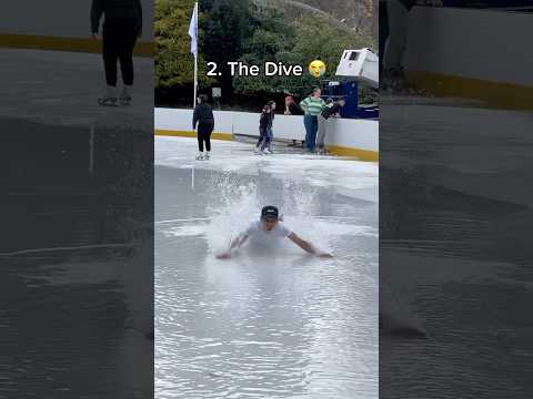 Types Of Stops On A WATER RINK!😭