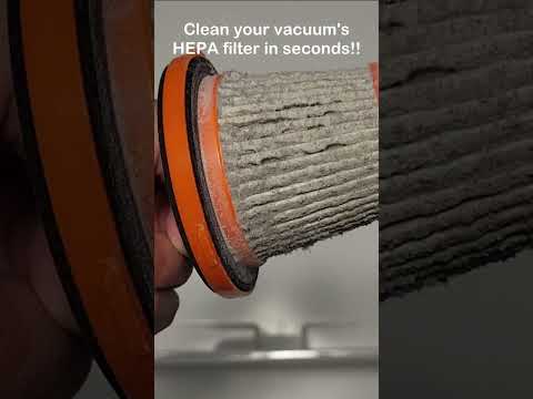 Daily Life Hack | Clean Your HEPA Filter In Seconds