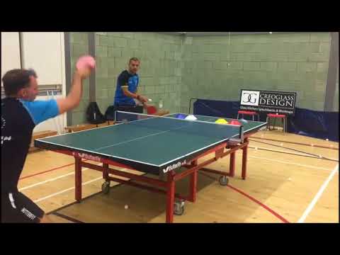 PRECISION TABLE TENNIS PLACEMENT avoid hitting zones eBaTT | Tutorial #3