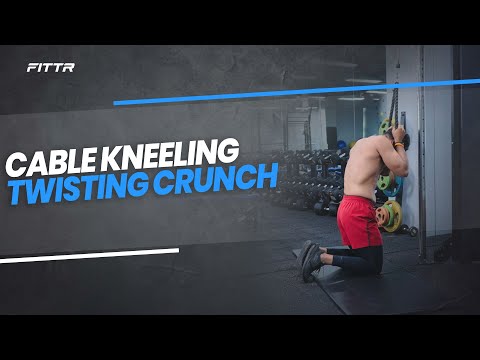 Cable Kneeling Twisting Crunch