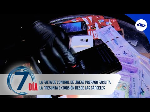 La falta de control de líneas prepago facilita la presunta extorsión desde las cárceles -Séptimo Día