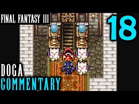 Doga Cat: Final Fantasy III Pixel Remaster Walkthrough Part 18 - Doga's Manor & The Cave