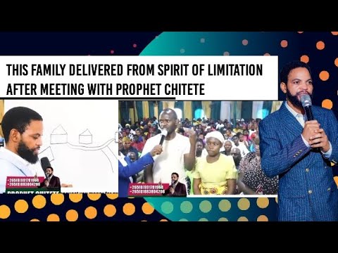This family delivered from spirit of limitation after meeting with Prophet Chitete