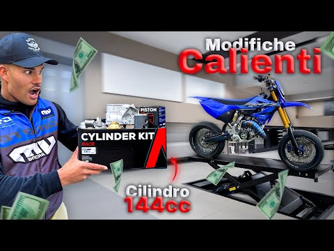 LET'S DEVELOP THE YZ TOGETHER 💙 NEW 144CC KIT 🤩