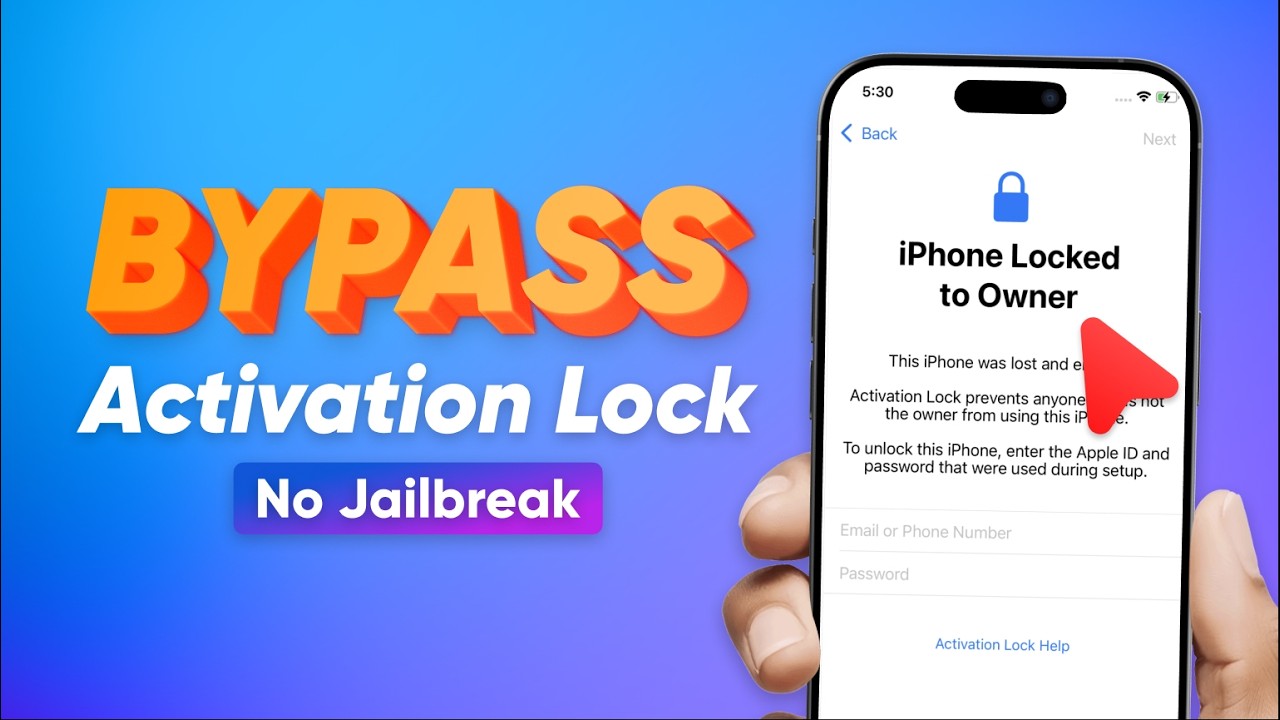 Bypass iPhone Activation Lock | No Jailbreak | No Apple ID Needed (2025 Guide)