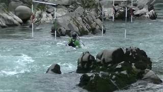 kayak Slalom Saint-Pé Training