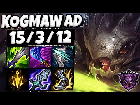 Kogmaw vs Jhin [ ADC ] Ranked Master Korea Patch 12.4 ✅