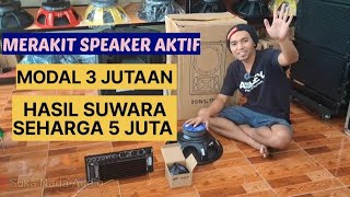 Download lagu MERAKIT SPEAKER AKTIF MODEL HUPER HASIL SUWARA MANTAP mp3