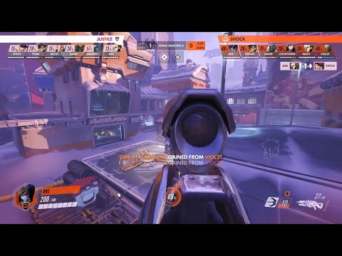 ANS WIDOWMAKER POV | Playoffs QF NA | San Francisco Shock vs Washington Justice | OWL Season 2020