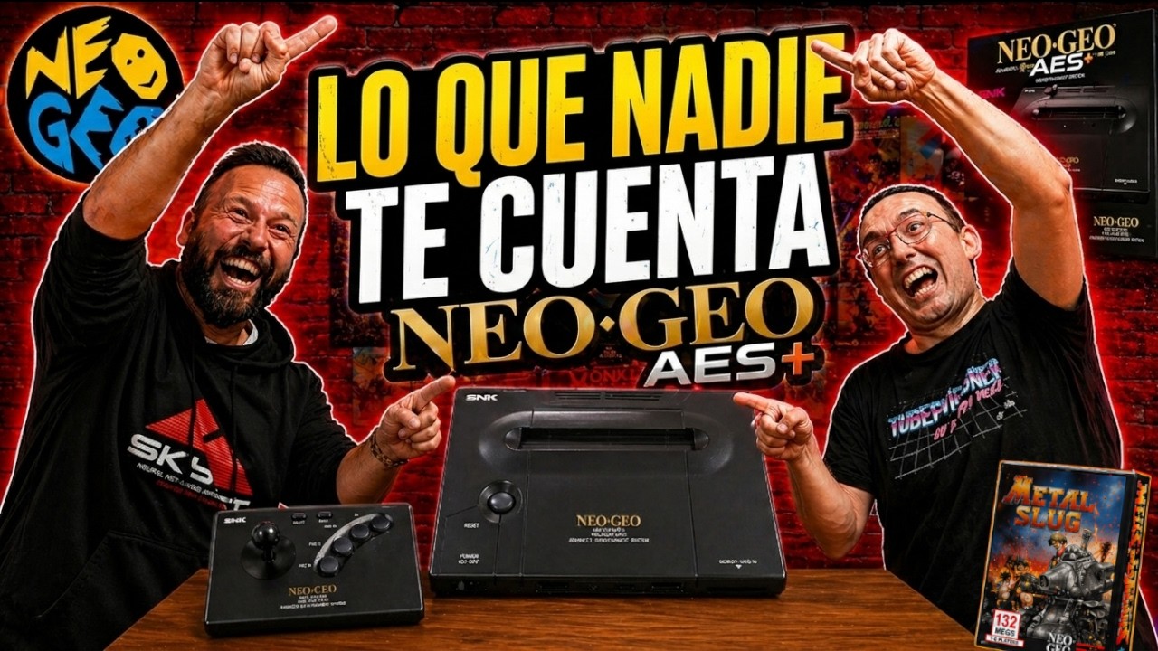 NEOGEO AES+ LO QUE NADIE te EXPLICA ¿ nuevos juegos ? novedades de Jotego con @CreativoenJapon
