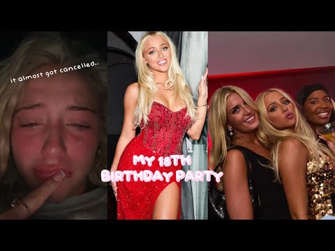 MY 18TH BIRTHDAY PARTY! 🥳 *what I got / ALL the bts*