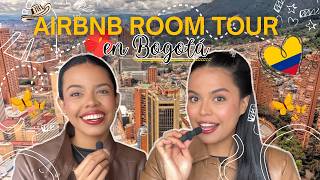 BUDGET But NICE Airbnb Tour in Bogotá, COLOMBIA 🇨🇴 | LEARN SPANISH| airbnb bueno