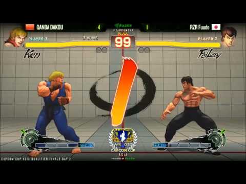 SSF4AE QANBA DAKOU VS RZR Fuudo - CAPCOM-Cup Asia Finals