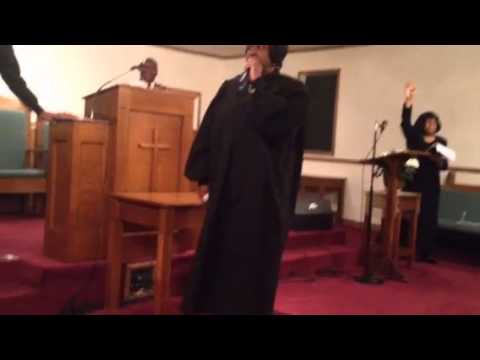 Dr Loretta Jones-preaching it up